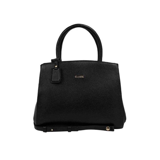 Imagem de Bolsa Classe Feminina De Couro Tote 3188 Preto