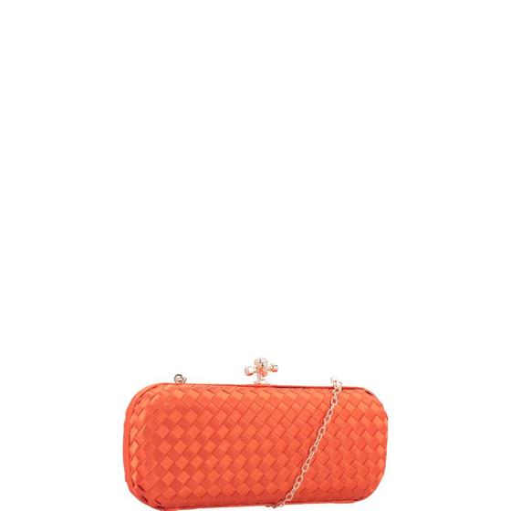 Imagem de Bolsa Clutch Celeste em Intrecciato Bauarte 