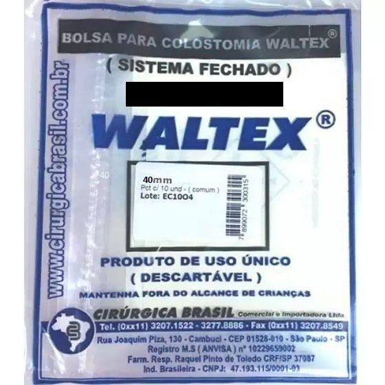 Imagem de Bolsa colostomia waltex 40mm 3m