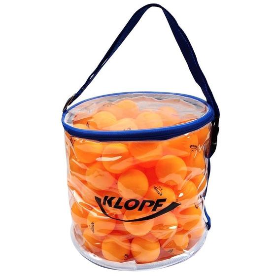 Imagem de Bolsa com 100 bolas TM Laranja - 2 estrelas 