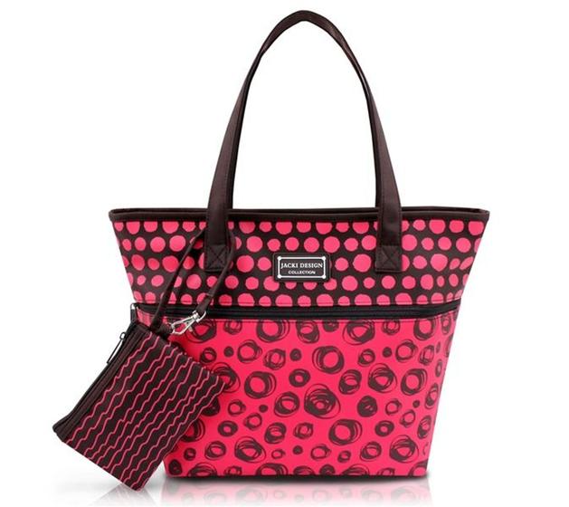 Imagem de Bolsa com Niqueleira Bolinha Jacki Design Pop Art