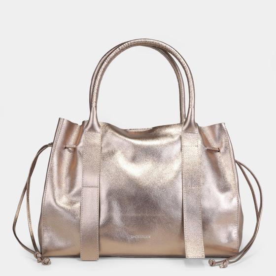 Menor preço em Bolsa Couro Shoestock Tote Soft Grande Feminina