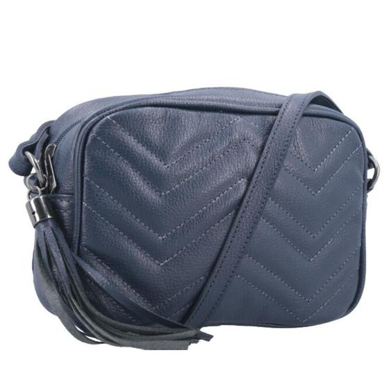 Imagem de Bolsa Crossbody Bernarda Matelassê Couro Bauarte