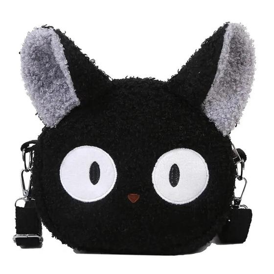 Imagem de Bolsa Crossbody De Pelúcia De Desenho Animado Feminino Kawaii Estilo Japonês Bolsa De Ombro Pequena