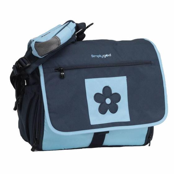 Imagem de Bolsa Daisy Diaper - Navy Light Blue.Simplygood