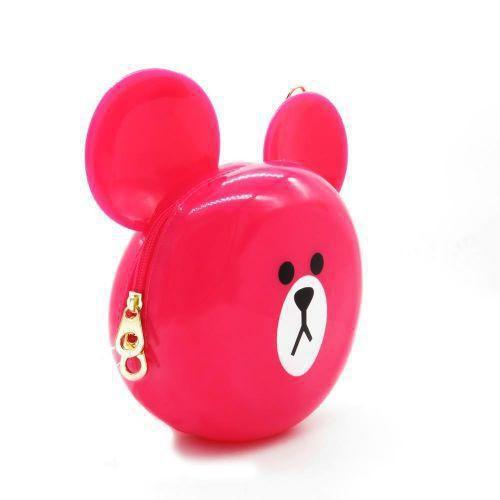 Imagem de Bolsa Dark Face Pink Estampa De Urso Com Alça Longa Bolsa204