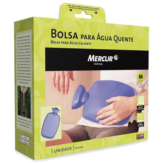 Imagem de Bolsa De Agua Quente Pequena 500Ml Bc0010 Mercur Lilas