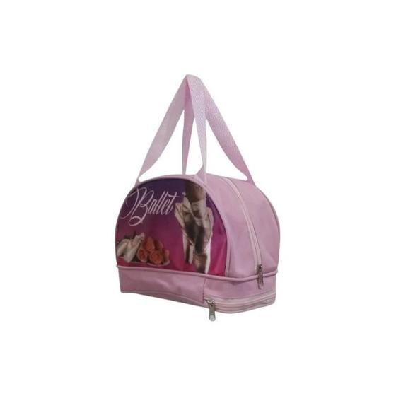 Imagem de Bolsa de Ballet Infantil com Porta Sapatilha