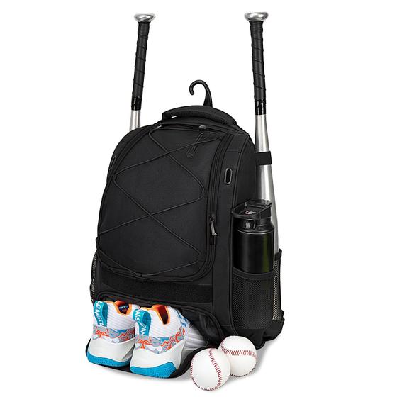 Imagem de Bolsa de beisebol LARIPOP Bat Backpack para beisebol juvenil