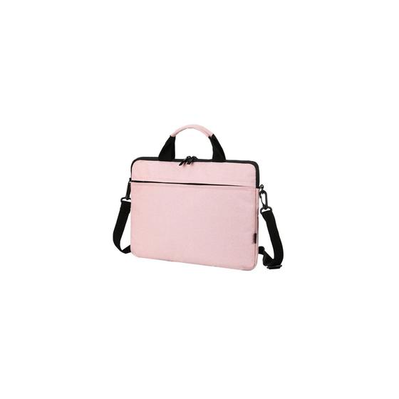 Imagem de Bolsa de capa para notebook Generic 15,6" em lona rosa