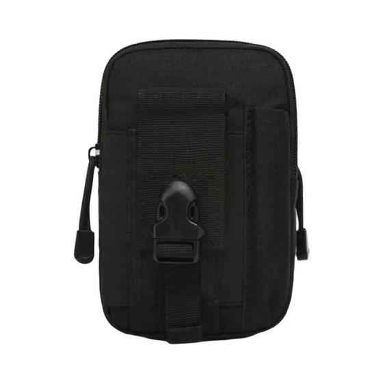 Imagem de Bolsa de Cintura Masculina à Prova d'Água - Nylon, Pequena e Multifuncional