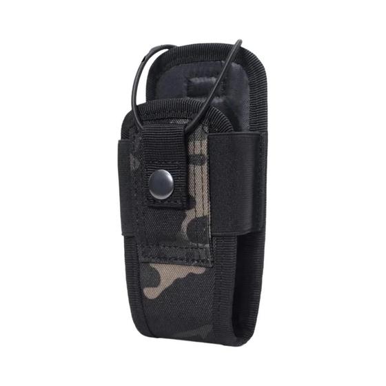 Imagem de Bolsa de Cintura Molle 1000D para Rádio Walkie Talkie - Coldre para Caça e Acampamento