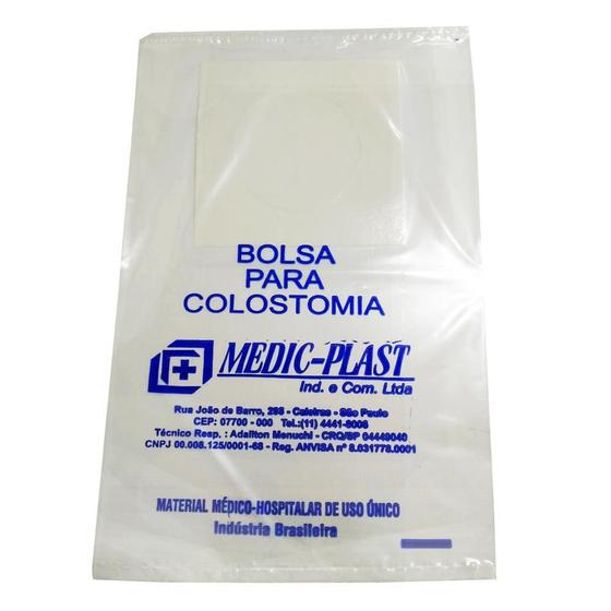 Imagem de Bolsa De Colostomia Karaya Descartável 50Mm - 100 Unidades