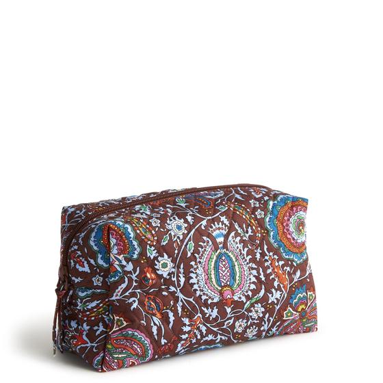 Imagem de Bolsa de cosméticos Vera Bradley Cotton Large Marrakesh Cinnamon