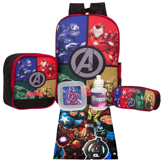 Imagem de Bolsa de Costas Infantil Grande Avengers Acessórios Toys 2U