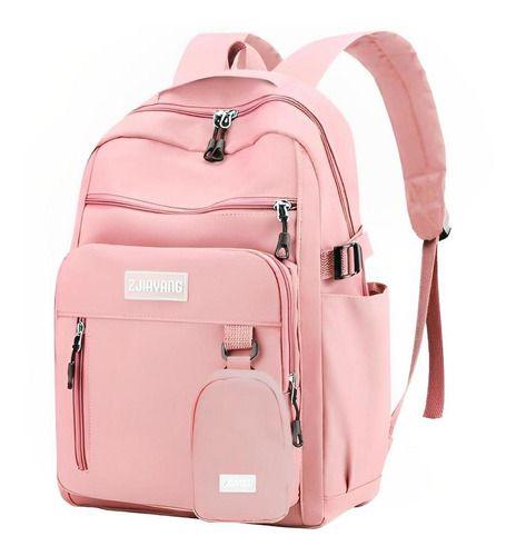 Imagem de Bolsa De Costas Mochila Feminina Viagem Escola Passeio Top