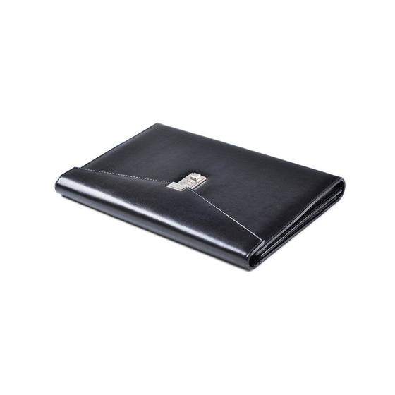 Imagem de Bolsa de Documentos Wokex A4 em Couro - Alta Qualidade com Fechadura Combinada