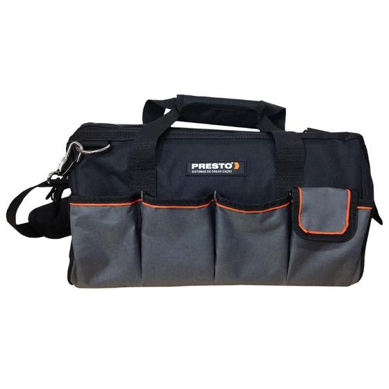 Imagem de Bolsa de Ferramentas 16" Com Alça 6 Bolsos Presto