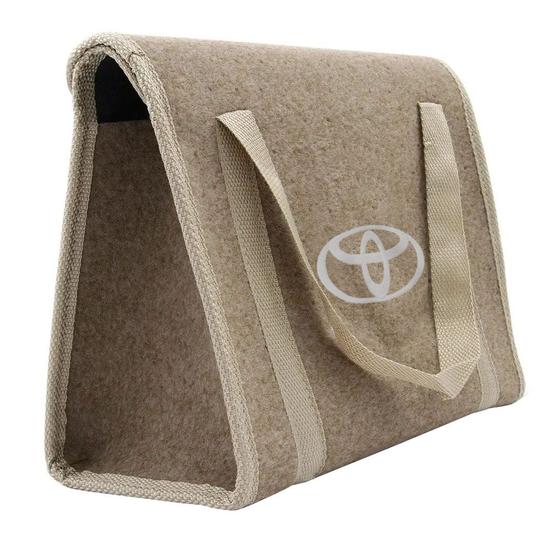 Imagem de Bolsa de Ferramentas para Carro Organizadora Porta Malas Carpete para Cabos Chaves Acessório Automotivo