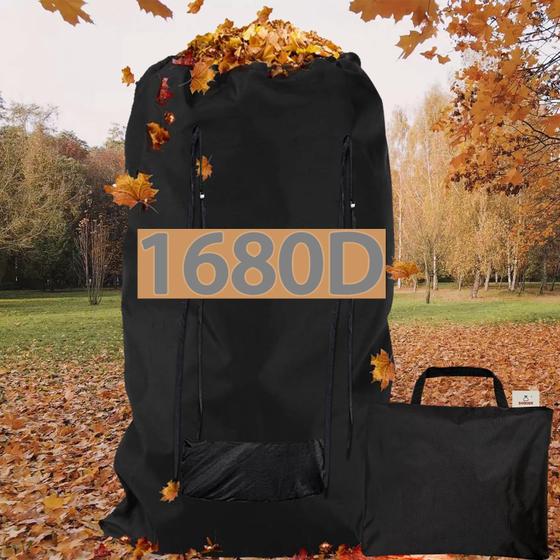 Imagem de Bolsa de folhas para trator de gramado Focmot 1680D antirasgo à prova d'água 54 pés