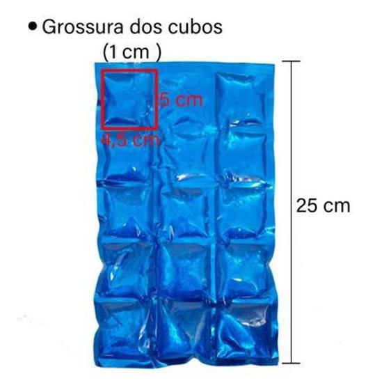 Imagem de Bolsa de gelo flexível ecológica gelo artificial simples