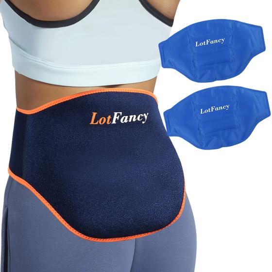 Imagem de Bolsa de Gelo LotFancy para Lesões nas Costas - Terapia Quente e Fria
