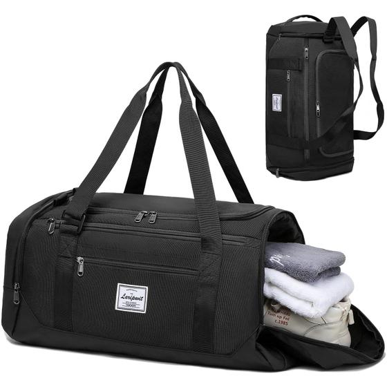 Imagem de Bolsa de Ginástica Laripwit 40L - Mochila Esportiva com Compartimento para Sapato