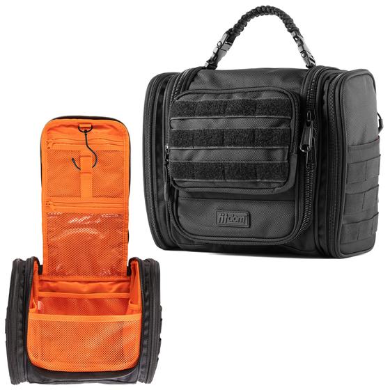 Imagem de Bolsa de higiene Fitdom Tactical Hanging Dopp Kit Travel Organizer