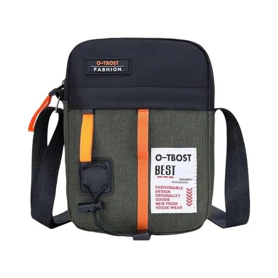 Bolsa de Ombro Crossbody Masculina - Casual, Multifuncional e à Prova d'Água Menor preço em Bolsa de Ombro Crossbody Masculina - Casual, Multifuncional e à Prova d'Água