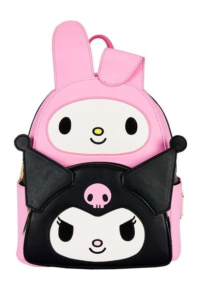 Imagem de Bolsa de Ombro Loungefly Sanrio - Hello Kitty, My Melody e Kuromi