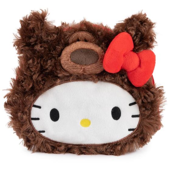 Imagem de Bolsa de Pelúcia Hello Kitty Philbin - Ursinho Marrom GUND