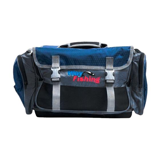 Imagem de Bolsa de Pesca Way Fishing WFB15 com Capa de Chuva e Alça Acolchoada