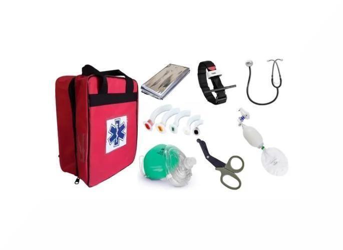 Imagem de Bolsa De Resgate Via Aérea E Trauma Completa 192 Ambulância