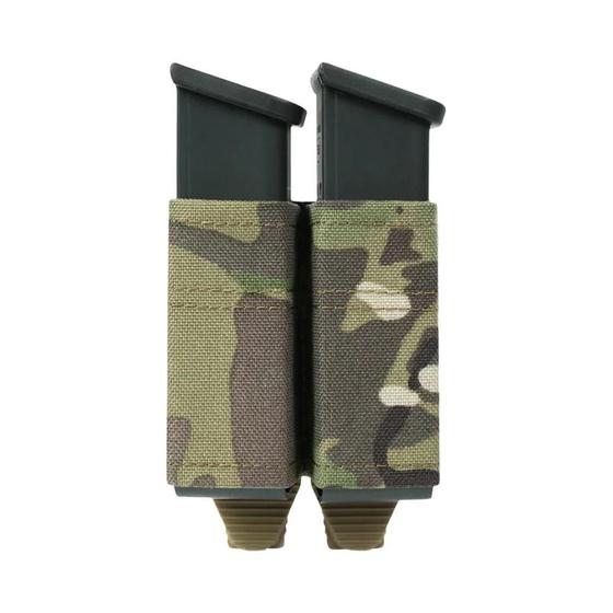 Imagem de Bolsa de Suporte Duplo 9mm Molle Mag - Nylon para Caça, CS Games e Airsoft