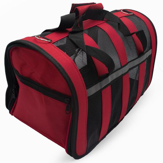 Imagem de Bolsa De Transporte M Suporta Até 10Kg Transparente Suporta Até 8 Kg Sortido - Meu Pet