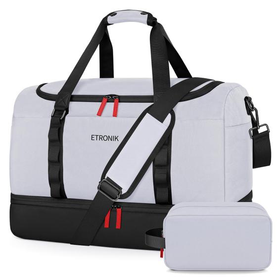 Imagem de Bolsa de Viagem ETRONIK Duffle & Gym 42L - Compartimento para Sapatos