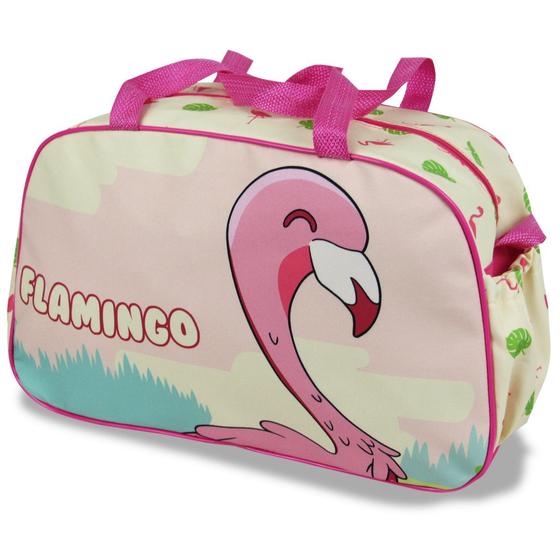 Imagem de Bolsa de Viagem Infantil Flamingo