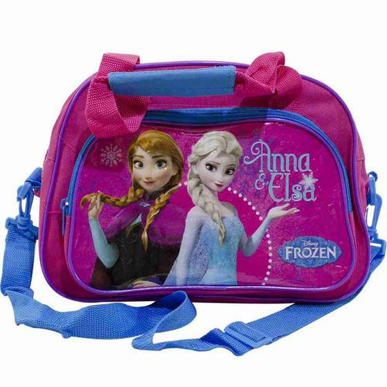 Imagem de Bolsa De Viagem Rosa Anna e Elsa Frozen - Disney