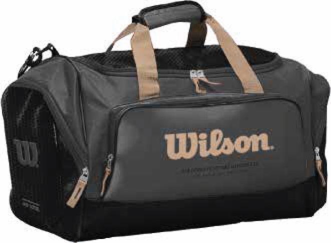 Imagem de Bolsa de Viagem Wilson Preta e Cinza 65151005BL