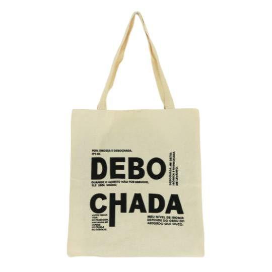 Imagem de Bolsa Ecobag 100% algodão DEBOCHADA