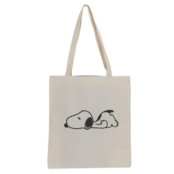 Imagem de Bolsa Ecobag 100% algodão Estampa SNOOPY TIRED