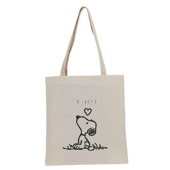 Imagem de Bolsa Ecobag 100% algodão SNOOPY LOVE