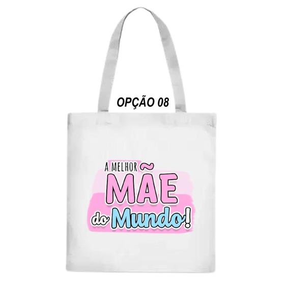 Imagem de Bolsa Ecobag Flork Dia Das Mães Super Inspiração Rainha Amor