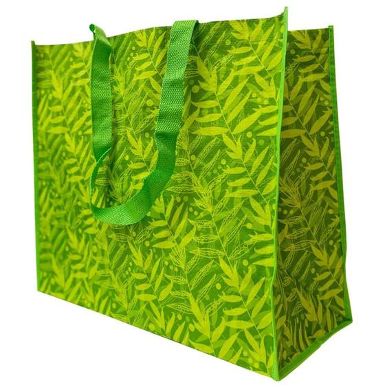 Imagem de Bolsa Ecologica Ecobag Reciclavel Reutilizavel Sacola de Ombro Compras Mercado Shopping