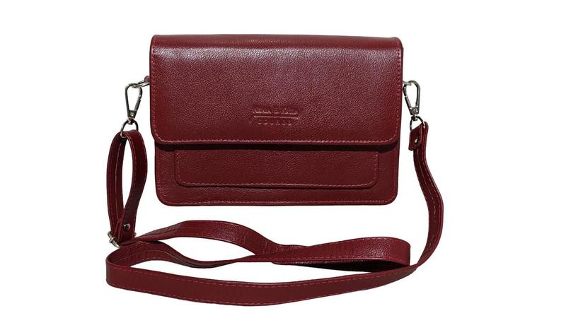 Imagem de Bolsa Elegante Feminina Em Couro Moderna Celular Carteira Maquiagem