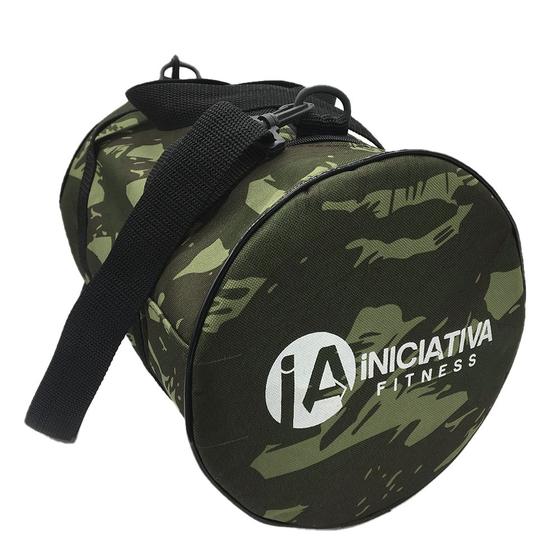 Imagem de Bolsa esporte cilindro multiuso camuflada