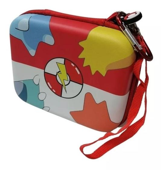 Imagem de Bolsa Estojo Para Cartas Pokémon Pikachu Charmander Squirtle