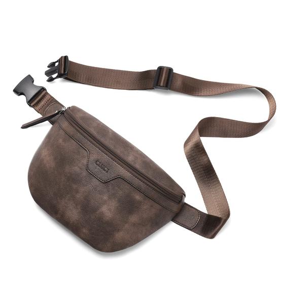 Imagem de Bolsa Fanny Pack CLUCI Fashion Belt, material vegano, unissex