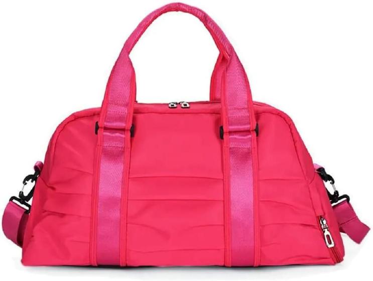 Imagem de Bolsa Feminina Academia Sport, Mochila, alça transversal, Rose