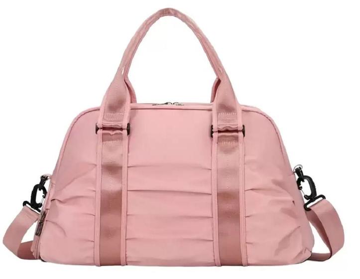 Imagem de Bolsa Feminina Academia Sport, Mochila, alça transversal, Rose